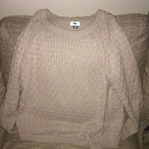 Tan sweater